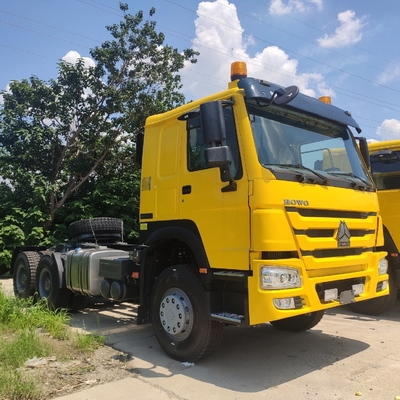 Hw76 Cab HOWO Gebraucht Traktorkopf 3 Achsen 6X4 für innerhalb Ihres Budgets 6800*2500*3200mm