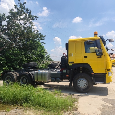 Hw76 Cab HOWO Gebraucht Traktorkopf 3 Achsen 6X4 für innerhalb Ihres Budgets 6800*2500*3200mm