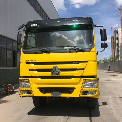Gebraucht 371 PS Sinotruk HOWO Müllwagen in Ghana 20cbm Eimer Größe 5600X2300X1500