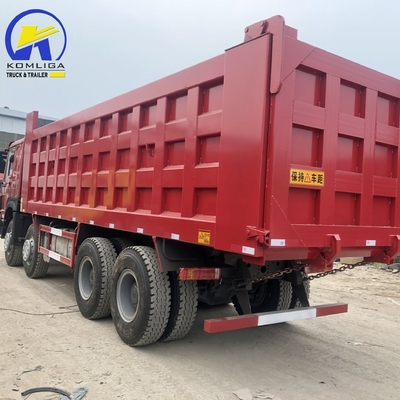 Sinotruk 8X4 Tipper Truck 40t Linksgetrieben für Großbauprojekte