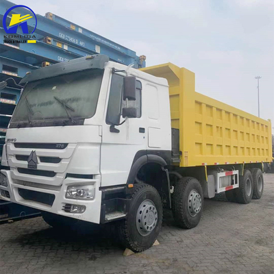 Gebrauchtes 8X4 60 Tonnen schweres HOWO-Dump Truck Sinotruk in gutem Zustand mit Radialreifen 1200r20