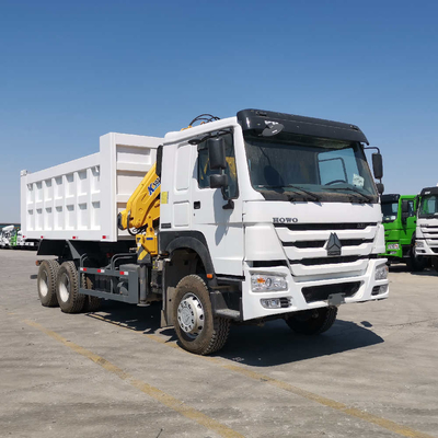 HF9 Vorderachse HOWO Sino Dump Truck mit Kran zu erschwinglichen Preisen