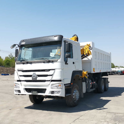 HF9 Vorderachse HOWO Sino Dump Truck mit Kran zu erschwinglichen Preisen