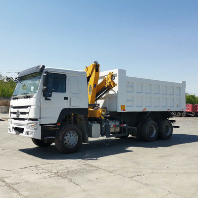 HF9 Vorderachse HOWO Sino Dump Truck mit Kran zu erschwinglichen Preisen