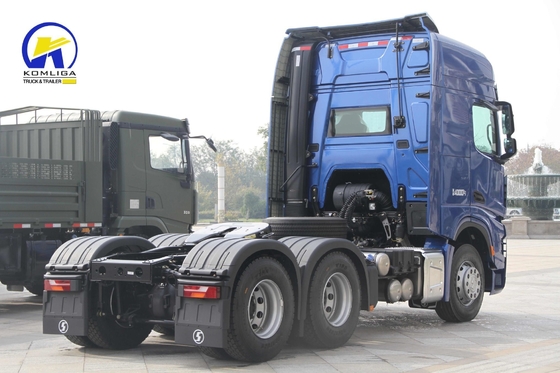 Shacman Expedition 6X4 Traktorwagen mit 50 Tonnen Ladekapazität und 10 gebrauchten Reifen