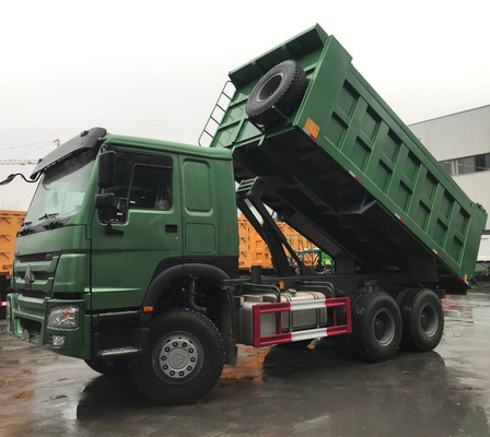 6X4 HOWO Sinotruk 371 Dumper Truck mit Zf8118 Lenksystem und ISO-Zertifizierung