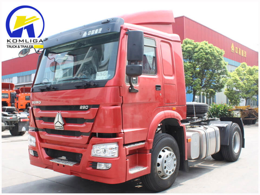 Gebrauchtes Sinotruck HOWO 4X2 6 Räder Leichtzug Traktor Kopffahrzeuge mit 16 Tonnen Hinterachse