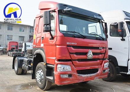 Gebrauchtes Sinotruck HOWO 4X2 6 Räder Leichtzug Traktor Kopffahrzeuge mit 16 Tonnen Hinterachse