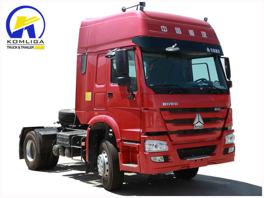 Gebrauchtes Sinotruck HOWO 4X2 6 Räder Leichtzug Traktor Kopffahrzeuge mit 16 Tonnen Hinterachse