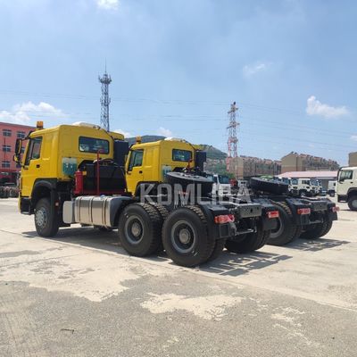 50 /90 Optional Sinotruk HOWO 6X4 Traktorkopf Lkw 420 PS 371 PS Handgetriebe