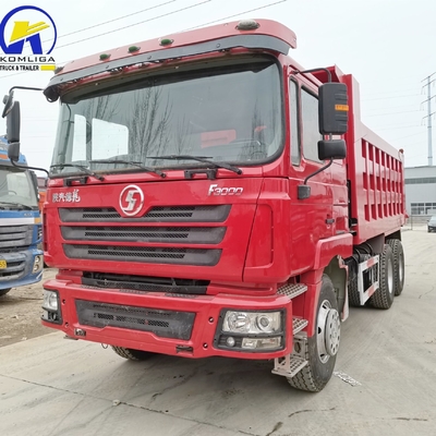 Gebrauchtes Shacman-Schweren-Dump-Truck mit 20cbm-Eimer, Größe 5600X2300X1500 und ≤5 Sitzplätzen