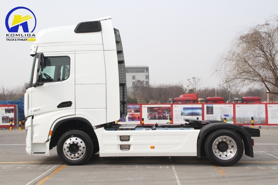 Zweithander Shacman 4X2 6tyles Semi Anhänger Traktor Truck Perfekt für Landmärkte