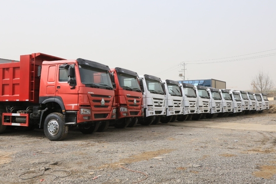 Gebrauchtes HOWO Dump Truck 6X4 336 PS mit Handgetriebe in gutem Zustand