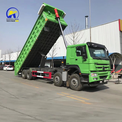 371 PS Motorkapazität&gt;8L Sinotruk HOWO 10 Räder 8X4 Schwerlastwagen