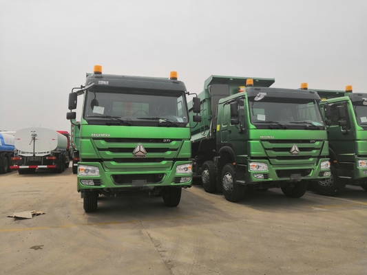 371 PS Motorkapazität&gt;8L Sinotruk HOWO 10 Räder 8X4 Schwerlastwagen