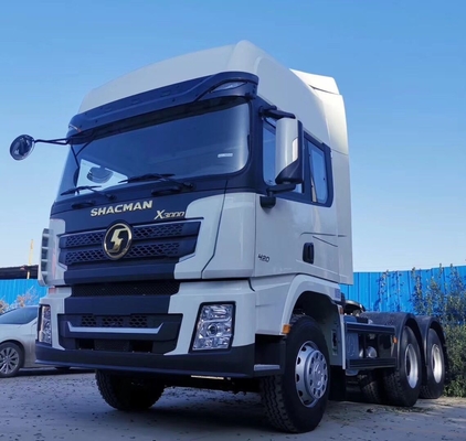 Kraft 351-450 PS Shacman X3000 6X4 Schwerlast-Traktor-Lkw mit 3,08 Geschwindigkeitsverhältnis