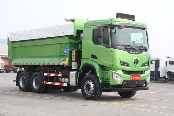 Technische Ersatzteile Unterstützung Shacman Second Hand 6X4 10 Rad 380HP Schwerlast-Dump Truck