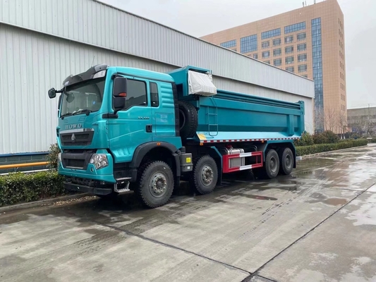 Gebrauchtes Sinotruk HOWO 8X4 12 Reifen 400 PS 30m3 Schwerlast-Dumper-Lkw mit 20cbm Eimer