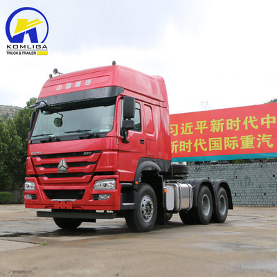 Afrika Euro2 Emission Sinotruk HOWO 6X4 10 Räder Traktorfahrzeug mit Handgetriebe