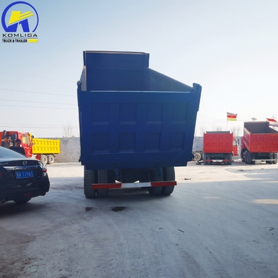 Handgetriebe 375 PS Sinotruk 6X4 Dump Tipper Truck mit 16 Tonnen Ladekapazität