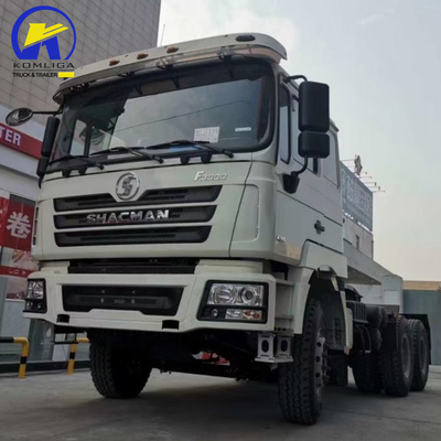 Mann 16 Tonnen Zwei-Stufen-Reduzierungsgetriebe 6,5 Geschwindigkeitsverhältnis Shacman 6X4 Prime Mover Head Truck
