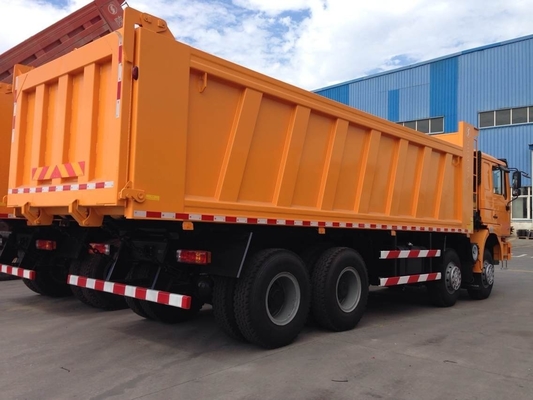 Shacman 8X4 Euro 2 Schwerlast-Dump Truck mit 20cbm Eimer Größe 5600X2300X1500