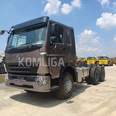 Sinotruk HOWO 6X4 375 PS Schlafsack-Traktor mit 40-60 Tonnen Ladekapazität