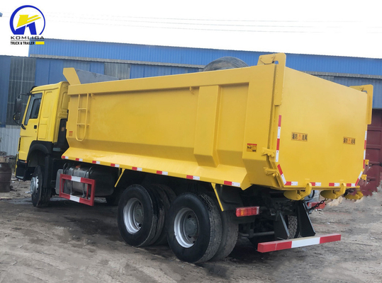 Manuelle Getriebe-Typ Gebraucht 10 Räder 6X4 Dump Truck mit Radial Reifen-Design