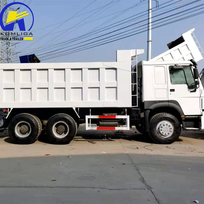 Manuelle Getriebe-Typ Gebraucht 10 Räder 6X4 Dump Truck mit Radial Reifen-Design