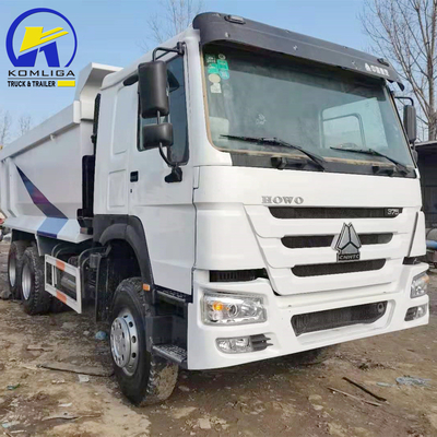 Sinotruk HOWO U-Form Gebraucht-Dump Truck mit 371 PS und 1200r20 Radiale Reifen