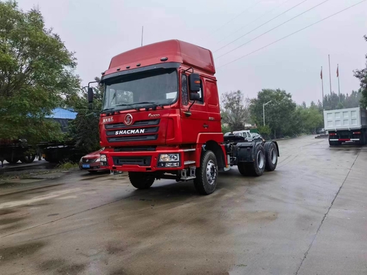 Gebraucht Shacman 10 Reifen Traktor Lkw mit Mann 16 Tonnen Zwei-Stufen-Reduktionsgetriebe Hinterachse