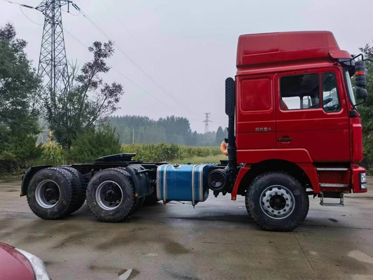 Gebraucht Shacman 10 Reifen Traktor Lkw mit Mann 16 Tonnen Zwei-Stufen-Reduktionsgetriebe Hinterachse