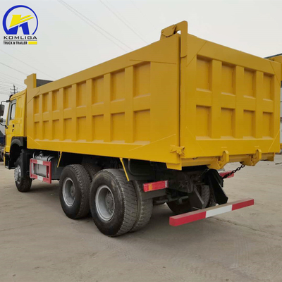 Gebrauchtes Sinotruk HOWO 375HP Dump Truck mit hoher PS 351-450hp in gutem Zustand