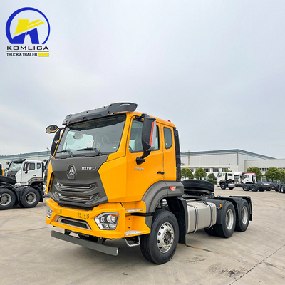 Sinotruck HOWO 6X4 10 Reifen 30-40 Tonnen Träger Traktor Kopftruck mit 50 /90 Optional