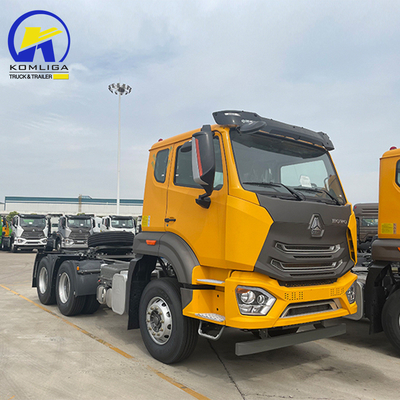Sinotruck HOWO 6X4 10 Reifen 30-40 Tonnen Träger Traktor Kopftruck mit 50 /90 Optional