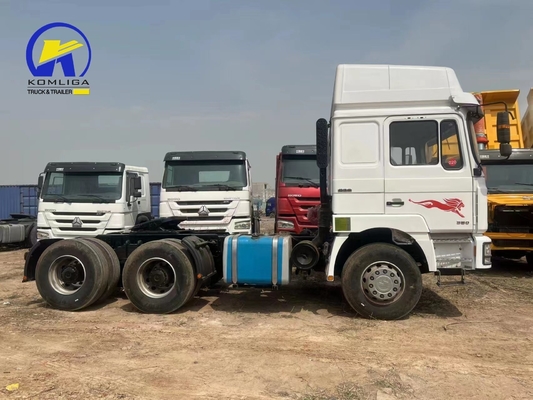 Shacman 6X4 Traktor Anhänger Kopftruck mit Hinterachse Mann 16 Tonnen Zwei-Stufen-Reduktionsgetriebe