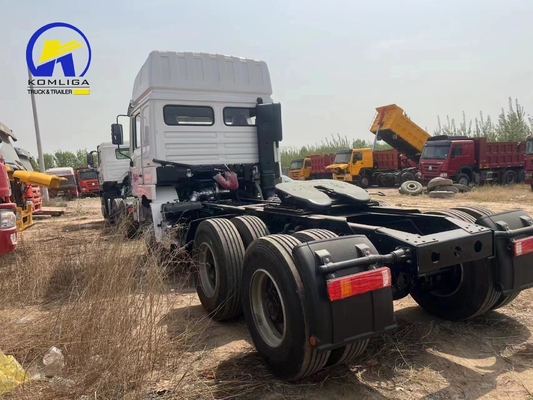Shacman 6X4 Traktor Anhänger Kopftruck mit Hinterachse Mann 16 Tonnen Zwei-Stufen-Reduktionsgetriebe