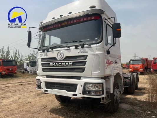 Radial Reifen Design Shacman 6X4 Anhängerkopf Traktor Lkw mit Vorderachsmann 7,5 Tonnen