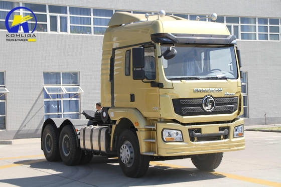 Lenkung Schwerlastfahrzeug 6X4 380 PS Shacman F3000 Traktor Gebrauchtkopftruck mit Dieselmotor