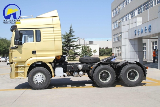 Lenkung Schwerlastfahrzeug 6X4 380 PS Shacman F3000 Traktor Gebrauchtkopftruck mit Dieselmotor