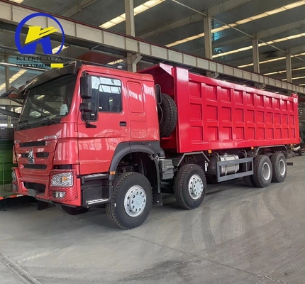 DOT-zertifizierter Sinotruk HOWO 8X4 Schwerlast-Tipper-Dump-Truck für Kundenanforderungen