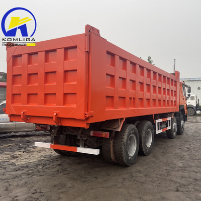 DOT-zertifizierter Sinotruk HOWO 8X4 Schwerlast-Tipper-Dump-Truck für Kundenanforderungen