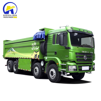 Shacman 8X4 Dump Truck für Sandstein Heavy Duty Hw76 Kabine 351-450 PS