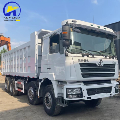 Gebraucht 8X4 Shacman Dump Truck Reifen Zertifizierung GCC 16tons Ladekapazität Hinterachse