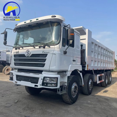 Gebraucht 8X4 Shacman Dump Truck Reifen Zertifizierung GCC 16tons Ladekapazität Hinterachse