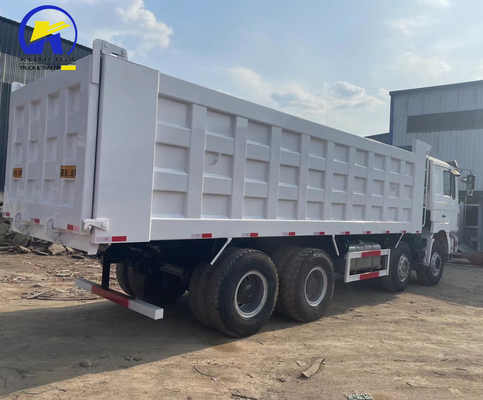 Gebraucht 8X4 Shacman Dump Truck Reifen Zertifizierung GCC 16tons Ladekapazität Hinterachse