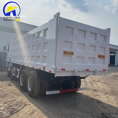8X4 12 Räder Shacman Truck Dump Tipper Truck Euro 2 Emissionsstandard für Schwerlastfahrzeuge