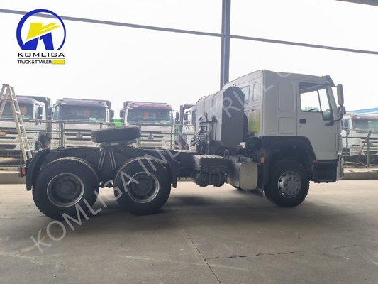 HOWO 6X4 Kopf Traktor Lkw 10 Räder Schleppwagen mit ECE-zertifiziertem Reifen 295/80r22.5