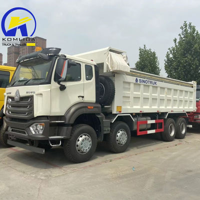 Vorwärtshebe-Stil Sinotruk HOWO 8X4 12 Räder Dump Truck Tipper Truck für den Bau