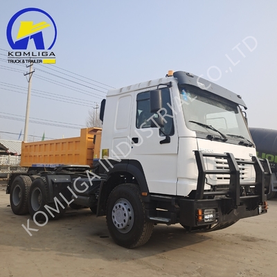 6X4 371 PS Tipper HOWO-Dump Truck in gutem Gebrauchszustand mit ECE-Reifenzertifizierung
